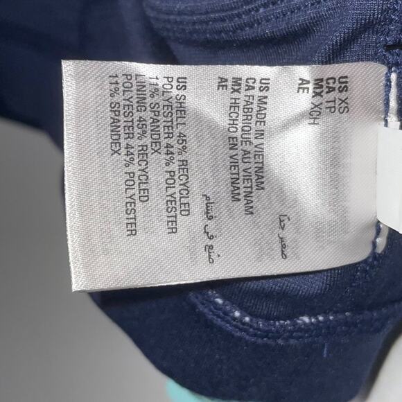 Ideology Low Impact Sports Bra, Blue XS - Picture 8 of 12